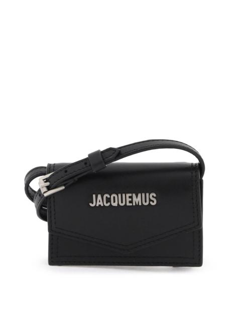 Jacquemus 'Le Porte Azur' Crossbody Cardholder Men