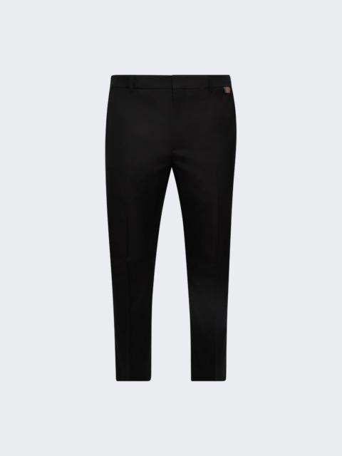 GUCCI Canvas Pant With Web Detail Black