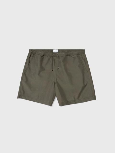 Sunspel Drawstring Swim Short Hunter Green