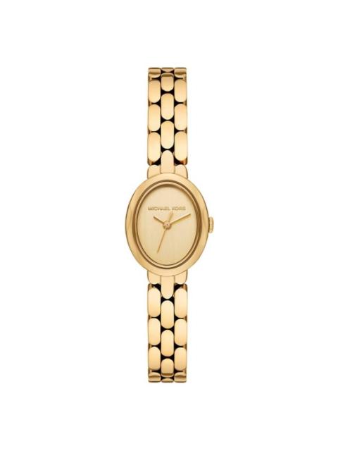 MICHAEL KORS Michael Kors Petite Maude Quartz Gold Dial Ladies Watch MK4955