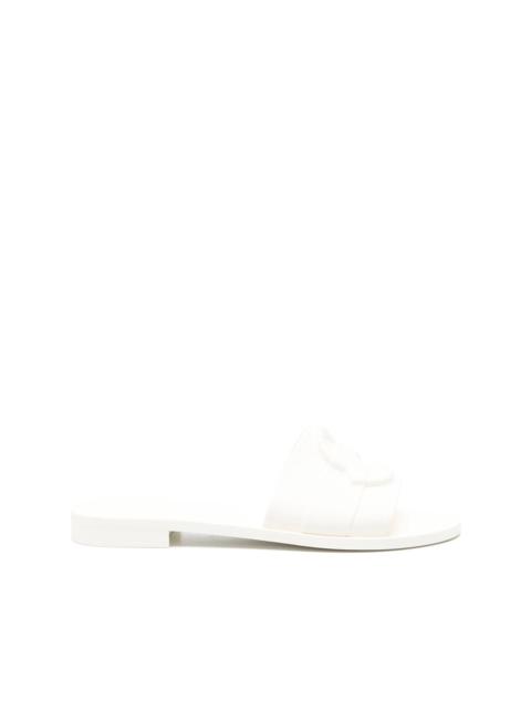Moncler Moncler White Flip-Flops & Slides Women