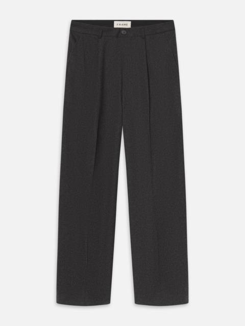 FRAME Wool Trousers in Grey Melange