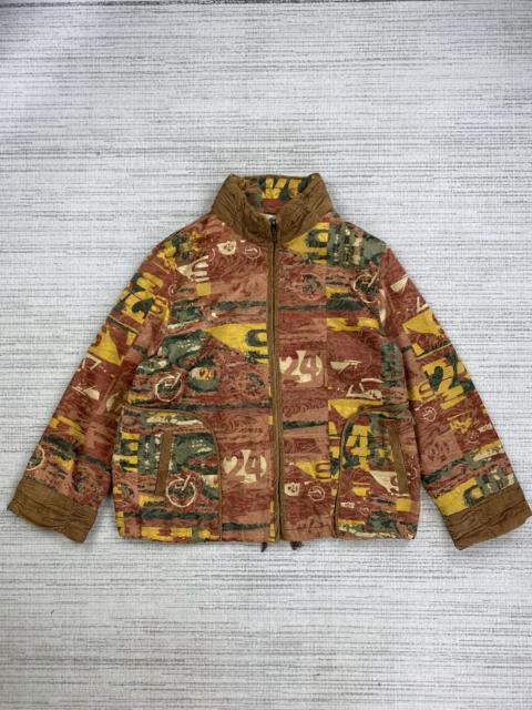 Other Designers Japanese Brand - Vintage QICAIBING Japan Art Kapital Style Full Print Jacket
