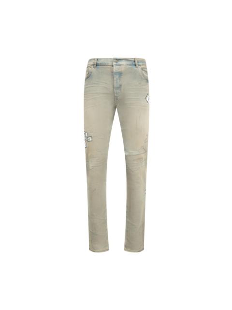 AMIRI DOMINO APPLIQUE SKINNY JEAN