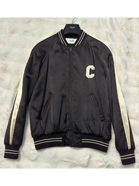 CELINE Celine's new classic logo varsity jacket