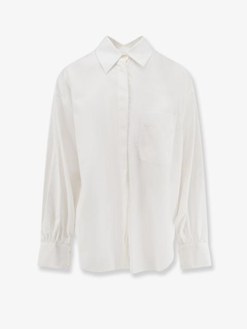 Aspesi Aspesi Relaxed Fit Cotton Shirt White