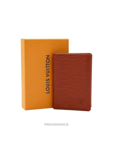 Louis Vuitton Louis Vuitton Pocket Organizer Wallet - Fawn Epi Leather