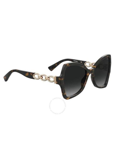 Moschino Moschino Grey Shaded Butterfly Ladies Sunglasses MOS099/S 0086/9O 54