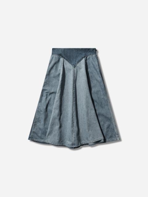 Levi's Women's Blue Tab Roper Skirt Indigo