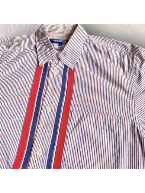 Junya Watanabe MAN SS07 Tapes Stripes Shirt