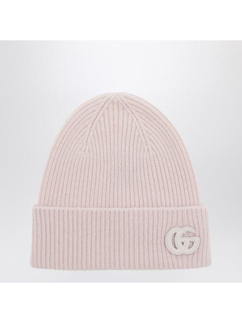 GUCCI Gucci Light Pink Cashmere Beanie Women