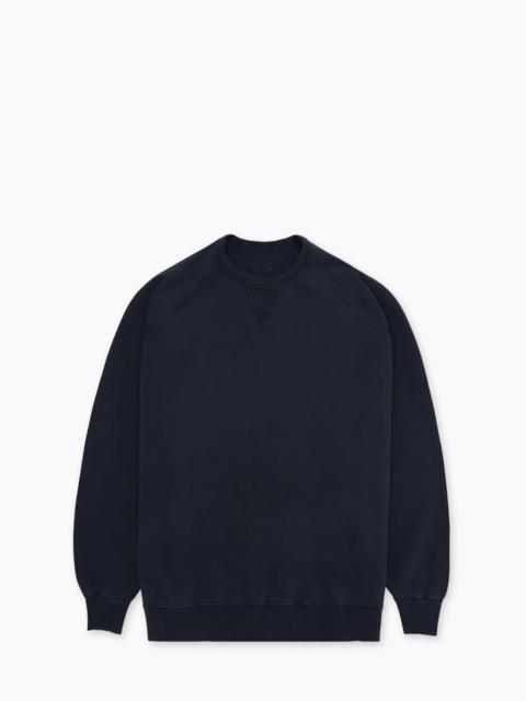 FORTELA FORTELA HARVARD CREWNECK SWEATSHIRT BLUE