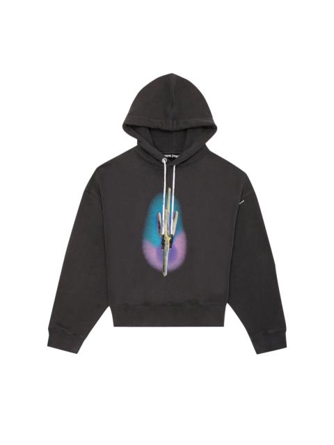 Palm Angels Palm Angels Cactus Hoodie 'Black/Green'