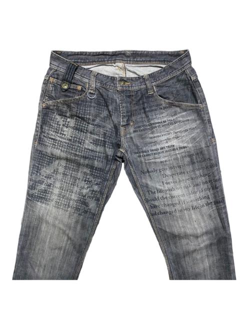 Other Designers Japanese Brand - HIDEAWAYS NICOLE Denim Flare Jeans