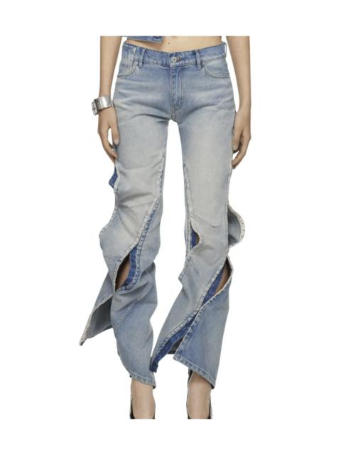 Y/Project $820 Y/Project Hook and Eye Slim Jeans