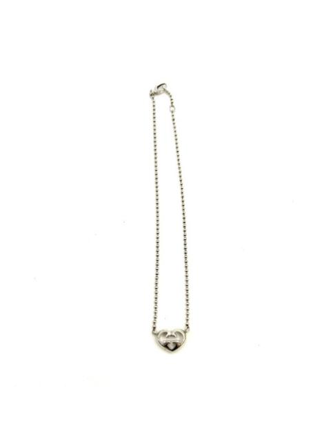 Gucci Silver 925 Heart Necklace