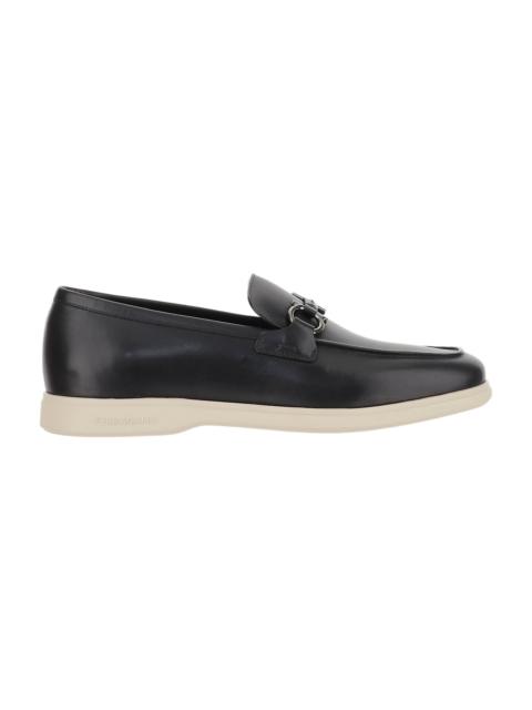 FERRAGAMO Ganicini Leather Loafers