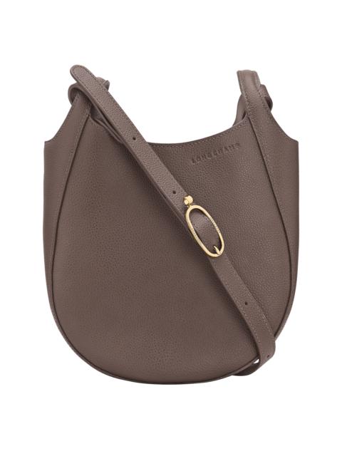 Longchamp Le Foulonné S Crossbody bag Taupe - Leather