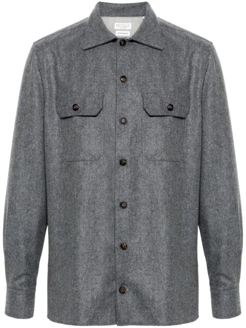Brunello Cucinelli Brunello Cucinelli Men Melange T-Shirt