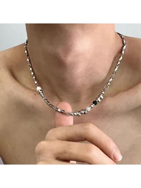Other Designers Japanese Brand - Irregular Beaded Splicing Necklaces