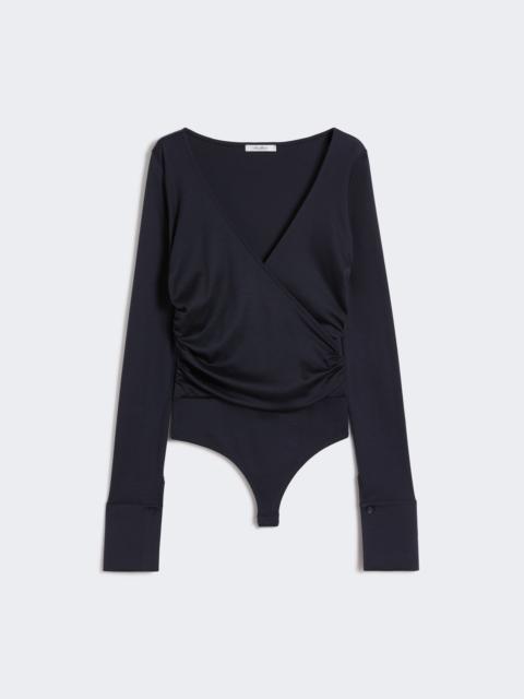 Max Mara NIGELLA Wool jersey bodysuit