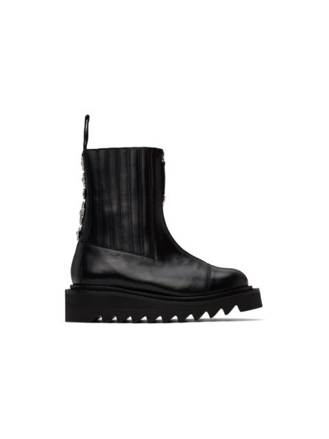 TOGA PULLA SSENSE Exclusive Black Chelsea Boots