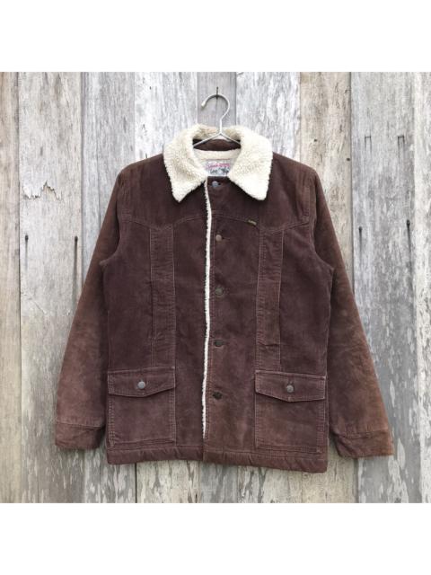 Other Designers Vintage - Vintage Lee Storm Rider Corduroy Sherpa Jacket