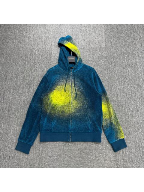 Louis Vuitton Louis Vuitton Spray Paint Zip-Up Hoodie