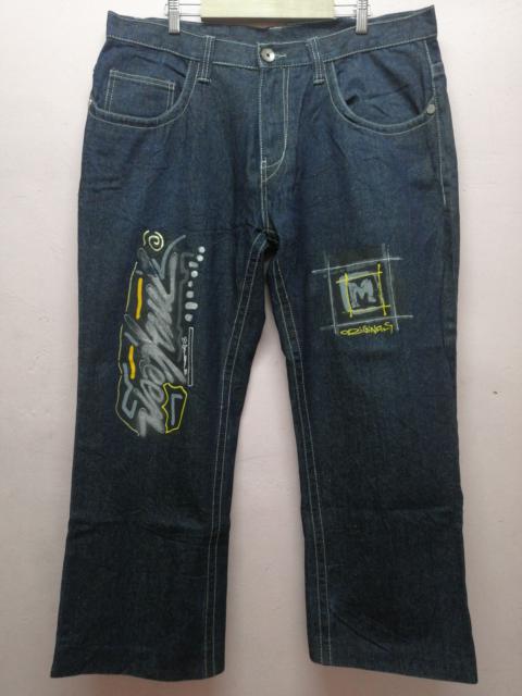 Other Designers Surf Style - Miskeen Embroidered Logo Jeans