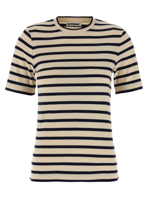Jil Sander Jil Sander Women Striped T-Shirt