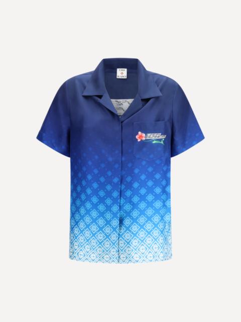 CASABLANCA Orchid Logo Shirt
