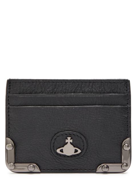 Vivienne Westwood Vivienne Westwood Orb Grained Leather Card Holder