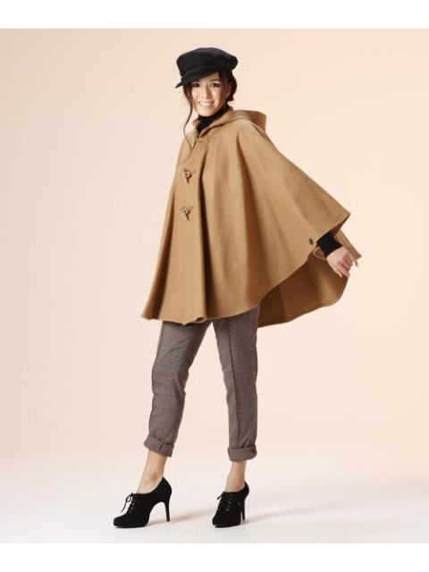 Other Designers Military - Fidelity/Rose Bud Collabo Hood Cape