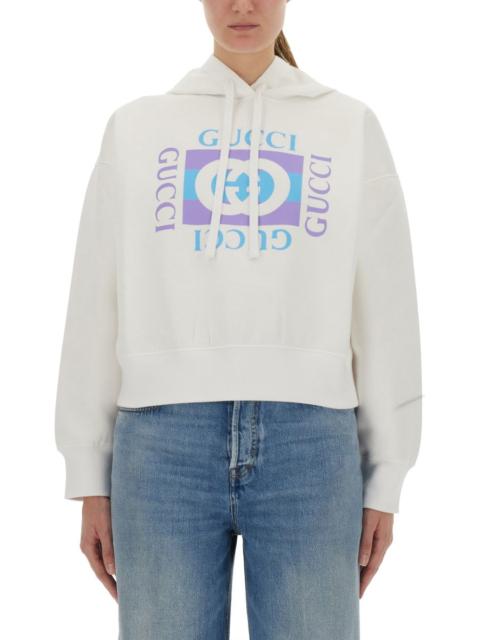 GUCCI Gucci Women Printed Cotton Hoodie