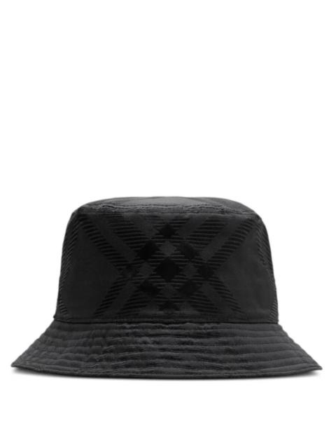 Burberry Burberry Tonal Bias Check Bucket Hat