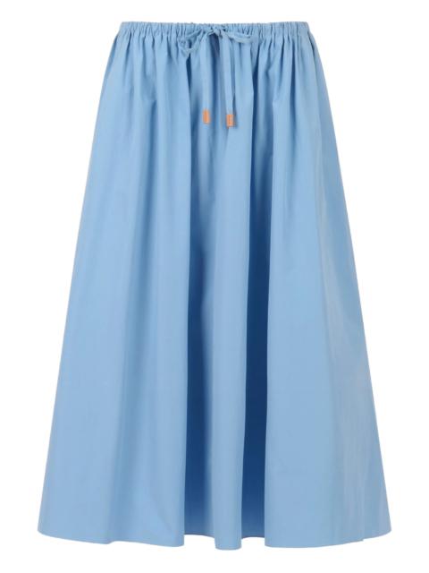 Marni Marni Drawstring Gathered Midi Skirt