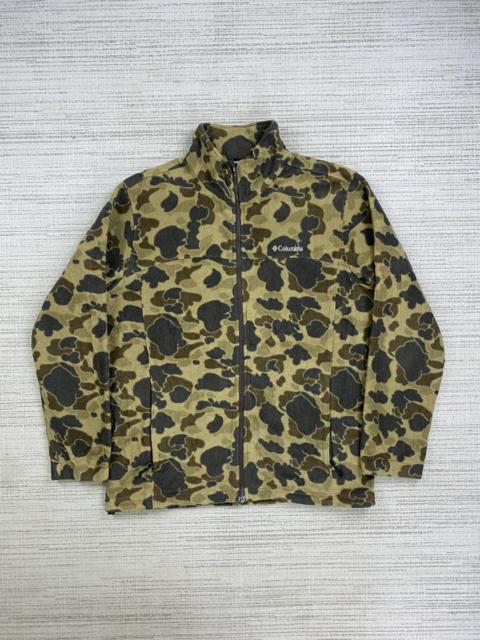 Other Designers Columbia × Japanese Brand × Vintage - Vintage Columbia Duck Camo Fleece Jacket
