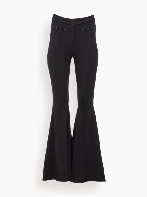 DOROTHEE SCHUMACHER Emotional Essence Flared Leg Pant in Pure Black