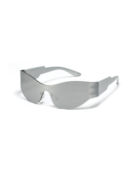 Hype - Rare Vtg Y2k Avant Garde Stylist Black Sunglasses Unisex OS