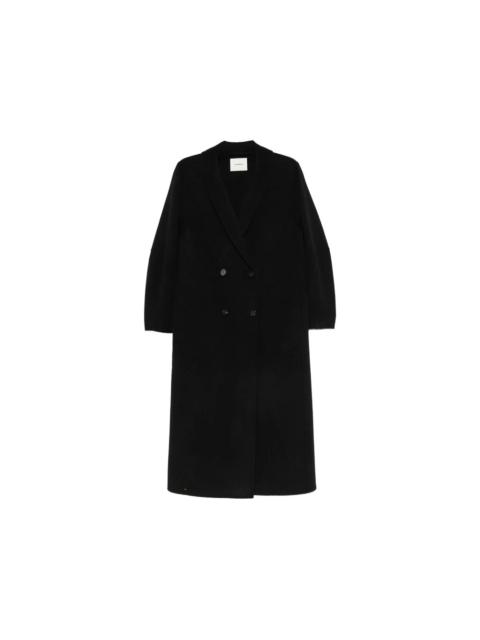 LISA YANG Lisa Yang Black Coats - Double Breasted & Peacoats Women