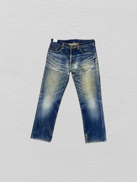 Other Designers Other - Distressed Blue Levi's 502 Jeans 34x28.5 Denim -SJ157
