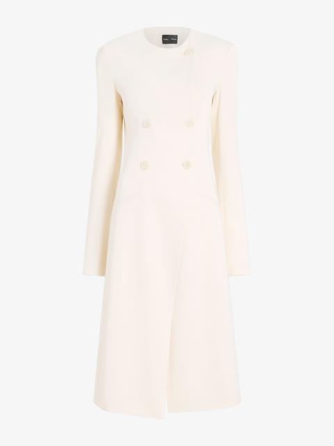 Proenza Schouler Anouk Coat in Satin Back Crepe