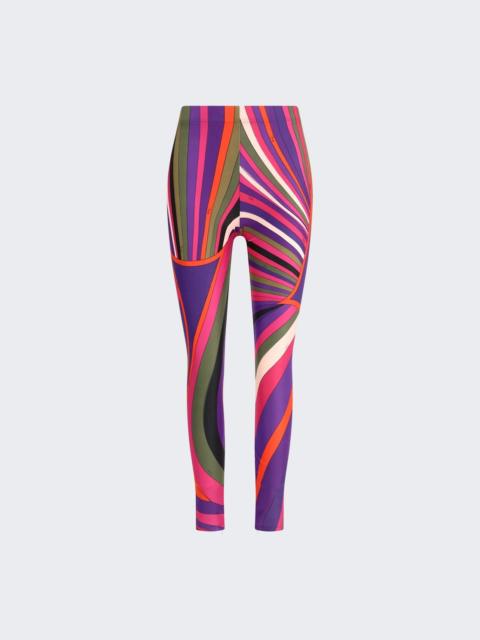 PUCCI Iride Print Leggings Multicolor