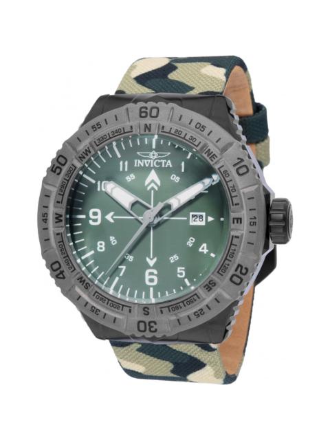 Other Designers Invicta Coalition Forces Quartz Dark Green Dial Men's Watch 49510