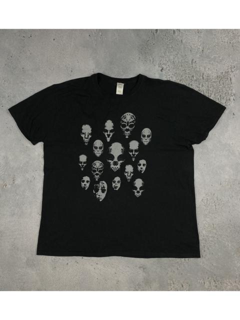 Other Designers Vintage - Slipknot t shirt skulls multiple