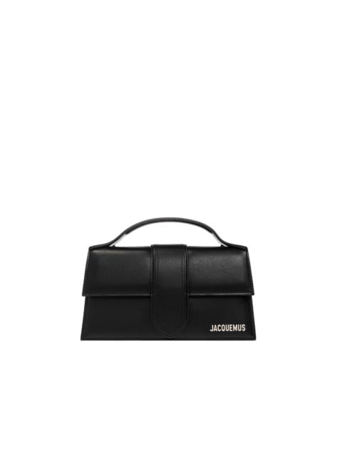 JACQUEMUS Jacquemus Le Grand Bambino Bag - Silver Logo Women