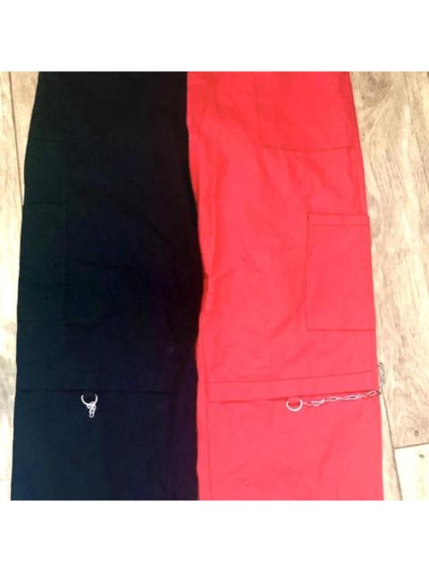 Other Designers Romwe Women's Black and Red Trousers