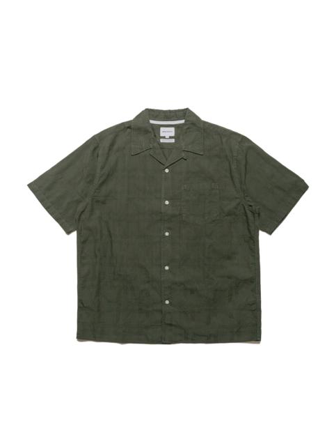 NORSE PROJECTS Carsten Relaxed Dobby Check Shirt Spruce Green