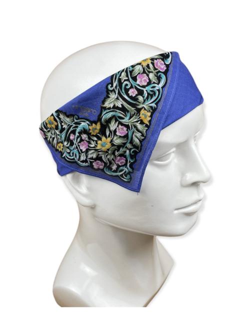 Other Designers Vintage - UNGARO BANDANA HANDKERCHIEF NECKERCHIEF - HC 0334