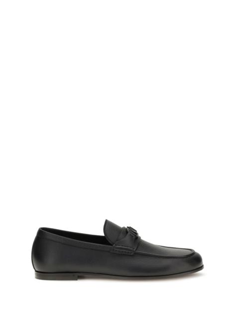 Valentino Valentino Garavani VLogo Signature Loafers Nero Men